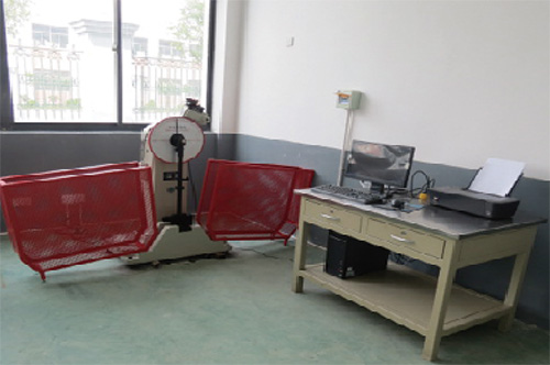 Material impact tester