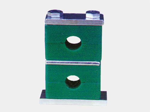 Heavy duty double pipe clamp