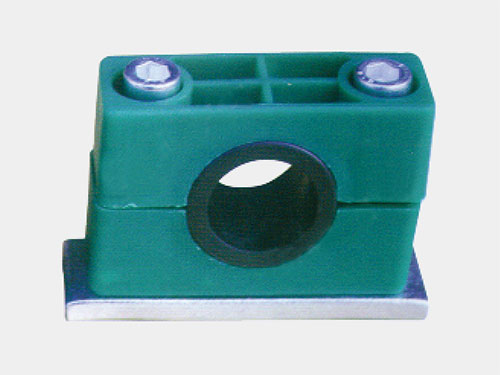 Heavy shock ring pipe clamp (outer hexagon)